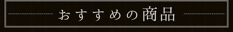 おすすめの商品
